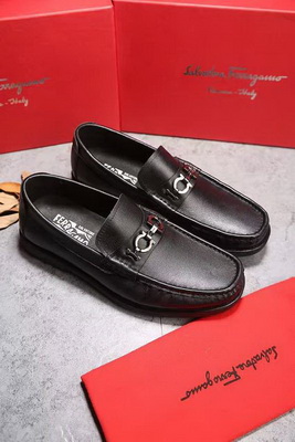 Salvatore Ferragamo Business Men Shoes--013